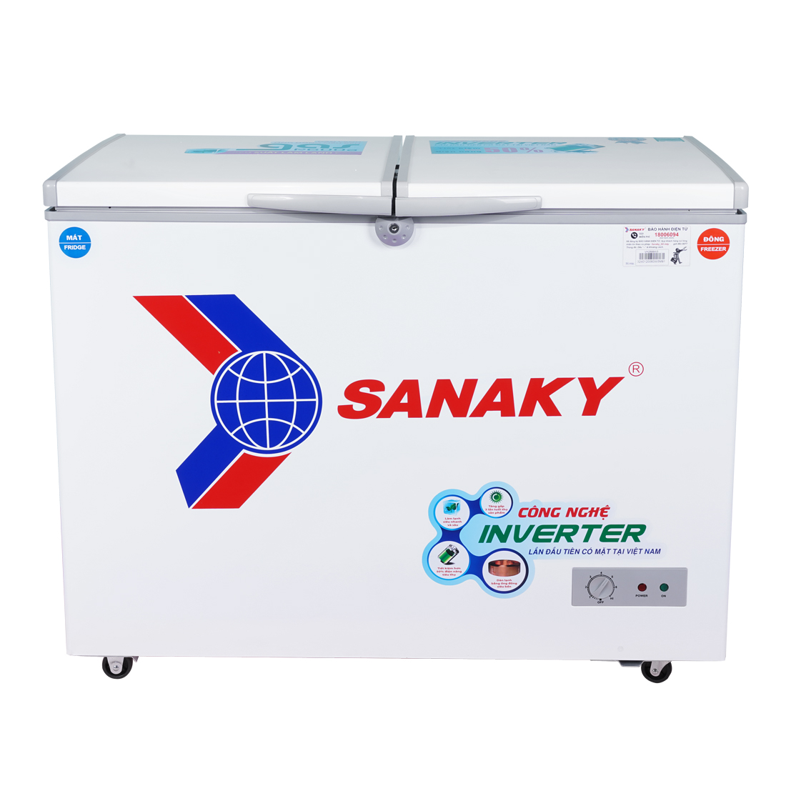 Tủ đông Inverter Sanaky VH-2599W3 250 lít