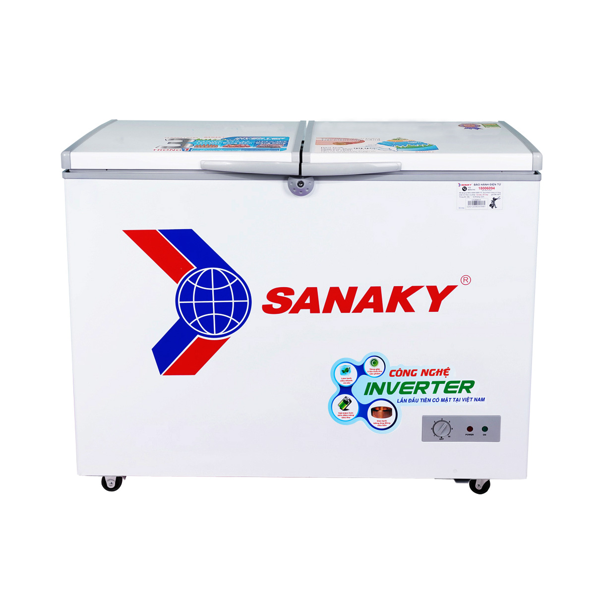 Tủ đông Inverter Sanaky VH-2899A3 280 lít